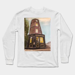 Edinburgh, Pub on the Corner Long Sleeve T-Shirt